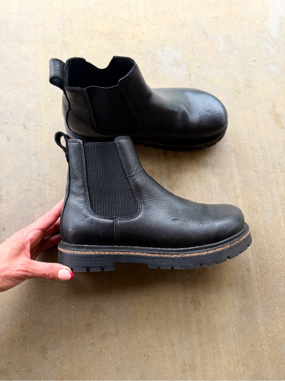 Birkenstock 39 100% Leather Boots like new - Picture 2 of 7